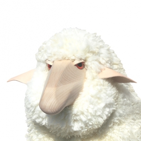 Schaf in Lebensgröße