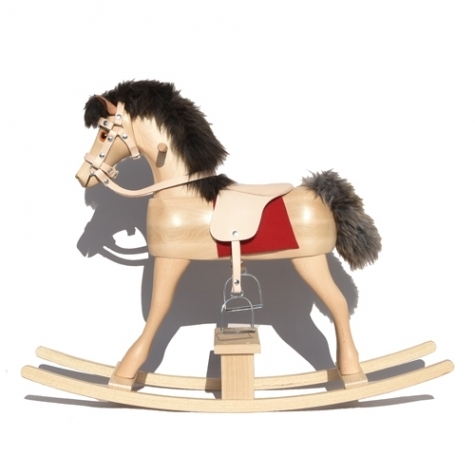 CONNY rocking horse with bridle and saddle