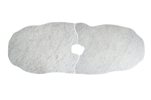 SIGMA Esstisch Carrara Marmor
