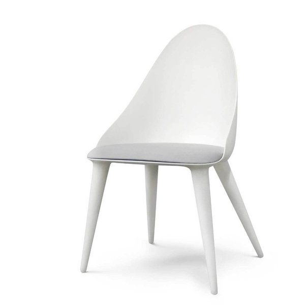 MÓNACO chair white matt